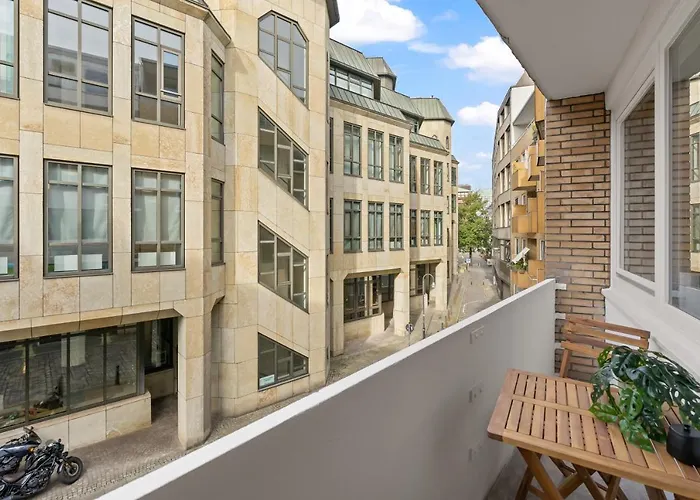 Mel&bens Domshof Zentrum Balkon Brema